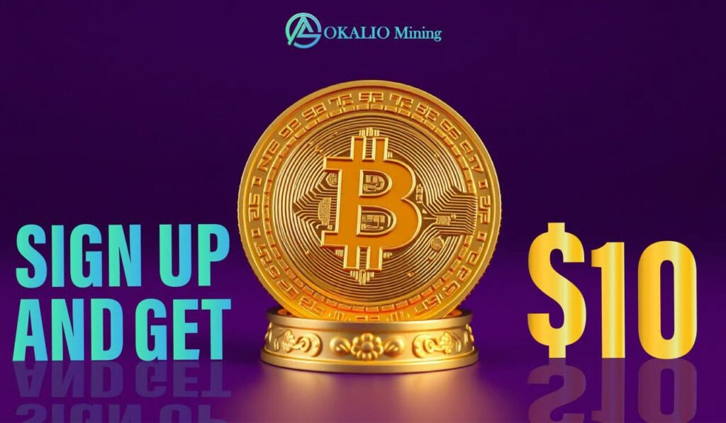 Is earning 9,999 a day too hard OkalioMining’s cloud computing power helps you automatically earn BTC and easily enter the era of high returns.
