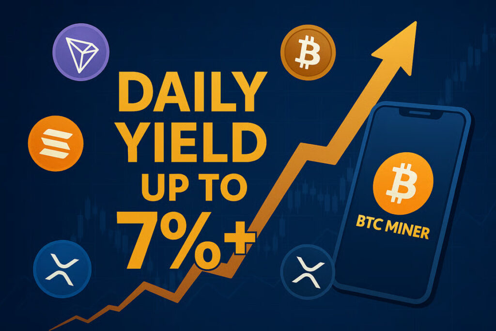 Paul Tudor Jones Calls Crypto “Money of the Future” — Investors Turn to BTC Miner Cloud Mining for 7 Daily Yield