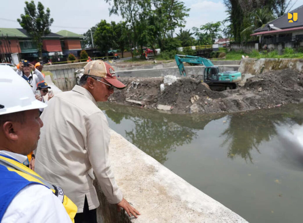 Progres Capai 98, Pembangunan Floodway Sikambing Belawan Ditargetkan Rampung Akhir