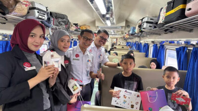 KAI Divre III Palembang, Catat 3.825 Orang Gunakan Kereta Api di Hari Natal 2025, Stasiun Kertapati Tertinggi Volume Penumpang