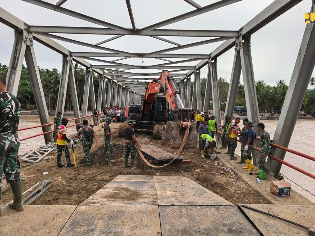 Kementerian PU Berhasil Pulihkan Fungsi Sejumlah Jalan Nasional Terdampak Bencana di Aceh