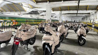 7.600 Sepeda Motor Dikirimkan Selama Momen Natal dan Tahun baru 2025