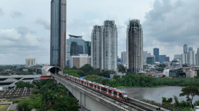 Jumlah Pengguna LRT Jabodebek Tumbuh 36,86 Persen Sepanjang