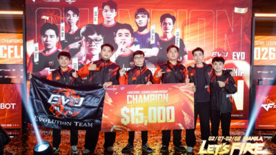 Evolution Team (EVO) Raih Gelar Juara Perdana CrossFire Legends Championship Asia Tenggara