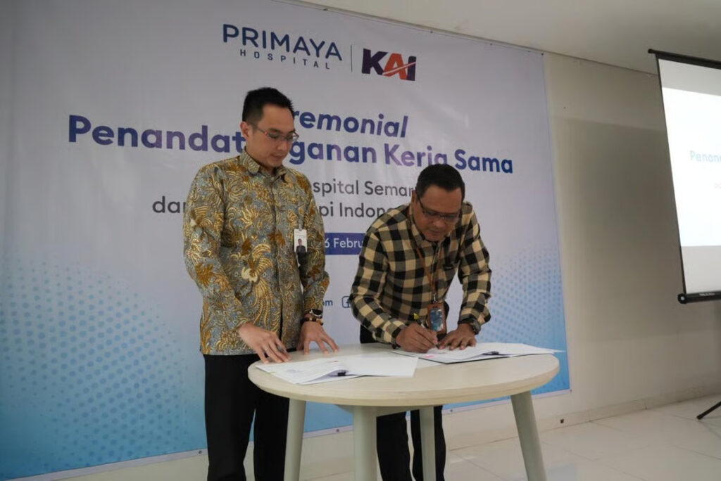 KAI Daop 4 Semarang Perkuat Layanan Kesehatan Pegawai melalui Kolaborasi dengan Primaya Hospital