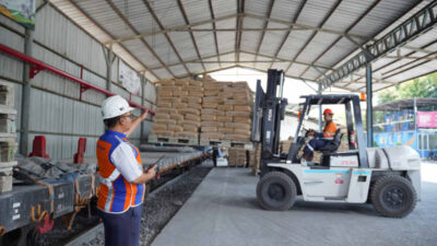 KAI Logistik Kelola 1,1 Juta Ton Barang di Januari 2026, 47% Di antaranya Non Batu Bara
