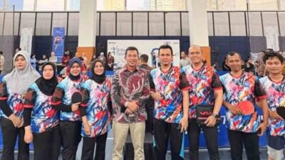 Kompak dan Bersemangat, Tim Tenis BRI Region 6Jakarta 1 Cerminkan Work Life Balance BRILiaN
