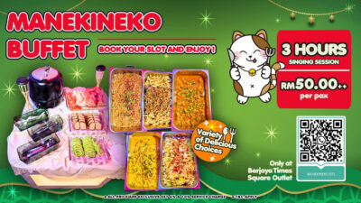 Celebrate the Festive Season with Karaoke Manekineko’s New Buffet & Karaoke Combo