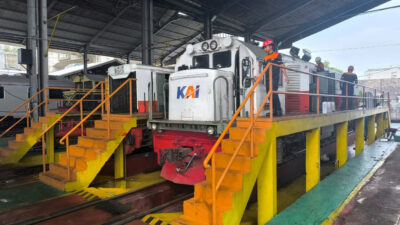 Pastikan Mudik Aman, KAI Divre I Sumut Siagakan 31 Lokomotif dan 73 Kereta Laik Operasi