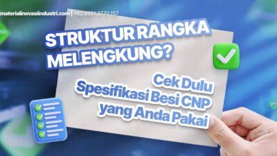 Struktur Rangka Melengkung Cek Dulu Spesifikasi Besi CNP yang Anda Pakai